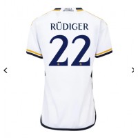 Real Madrid Antonio Rudiger #22 Heimtrikot Frauen 2023-24 Kurzarm